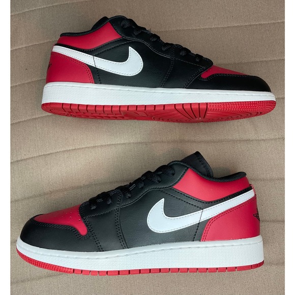 Jordan 1 Low Alternate Bred Toe - Size 7Y - Picture 11 of 12